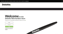 Desktop Screenshot of deloitteshop.com